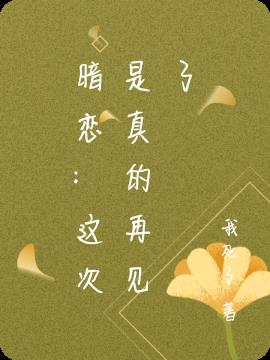暗恋：这次是真的再见了