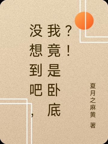 没想到吧，我竟是卧底？！